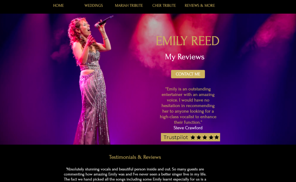 Emily Reed Website 3